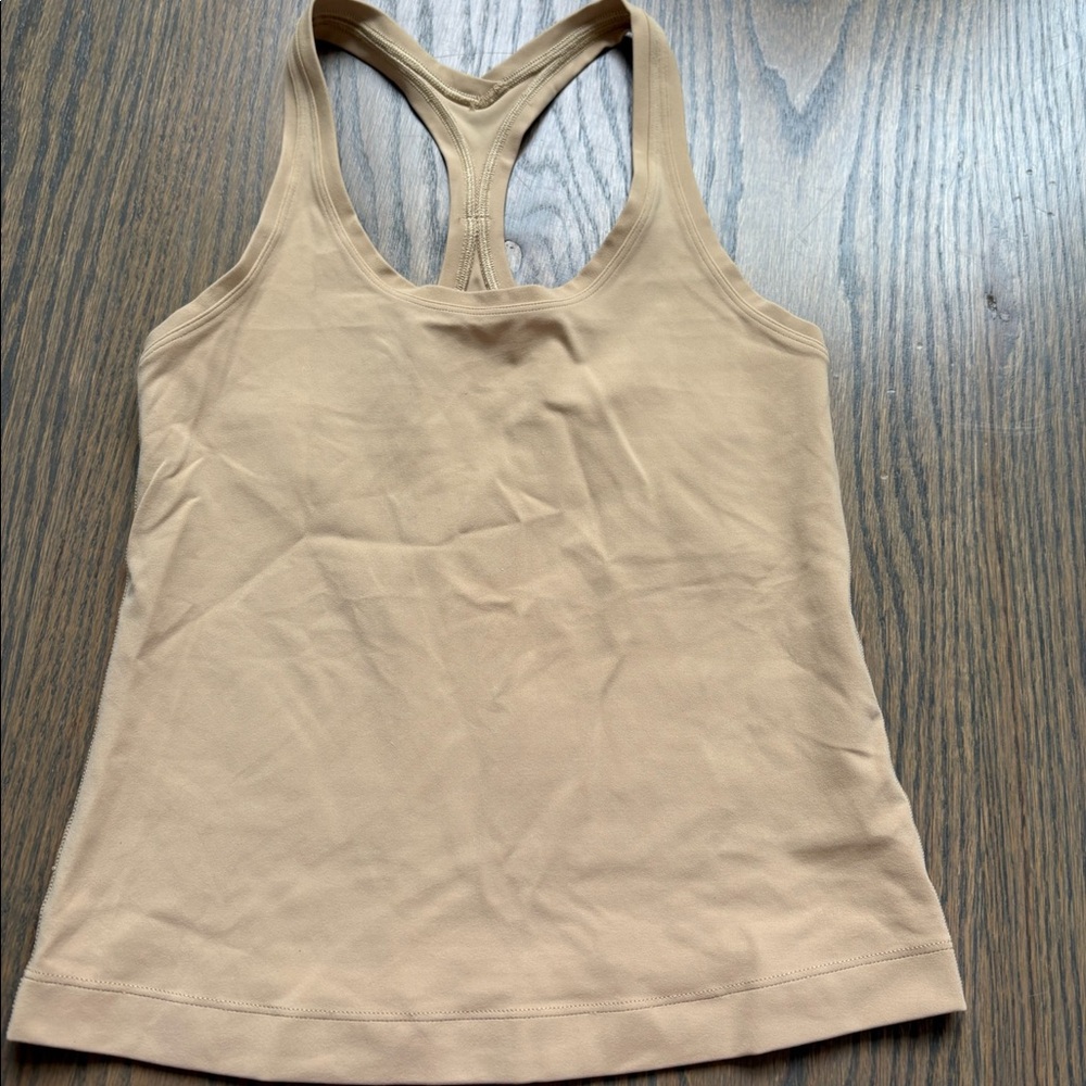 LULULEMON tan tank